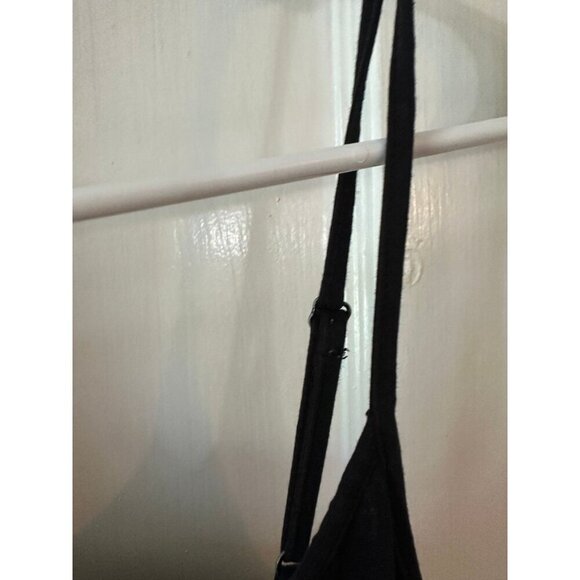 Loft women’s size medium black tank top spaghetti strap - Picture 5 of 9
